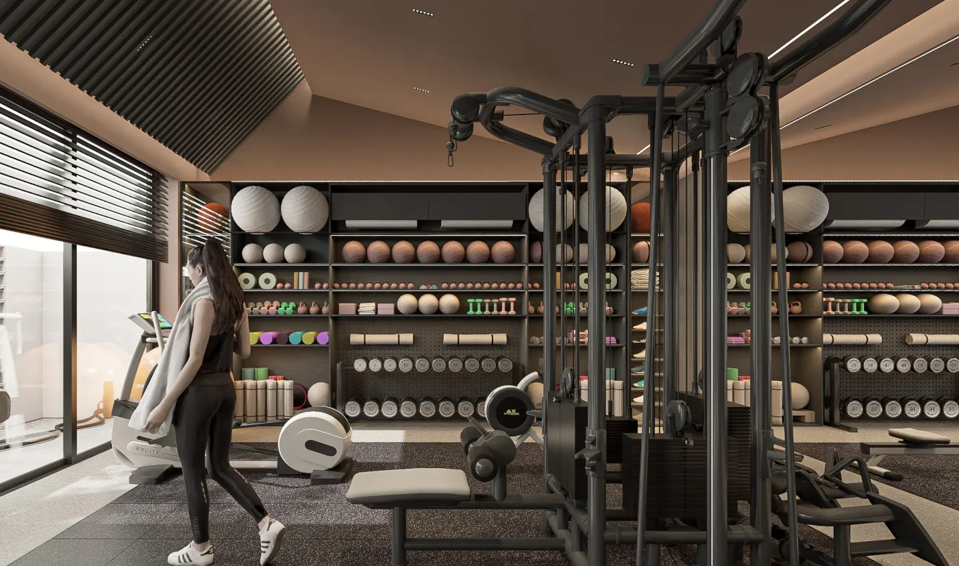 Interior Design + Styling (Gym Room)