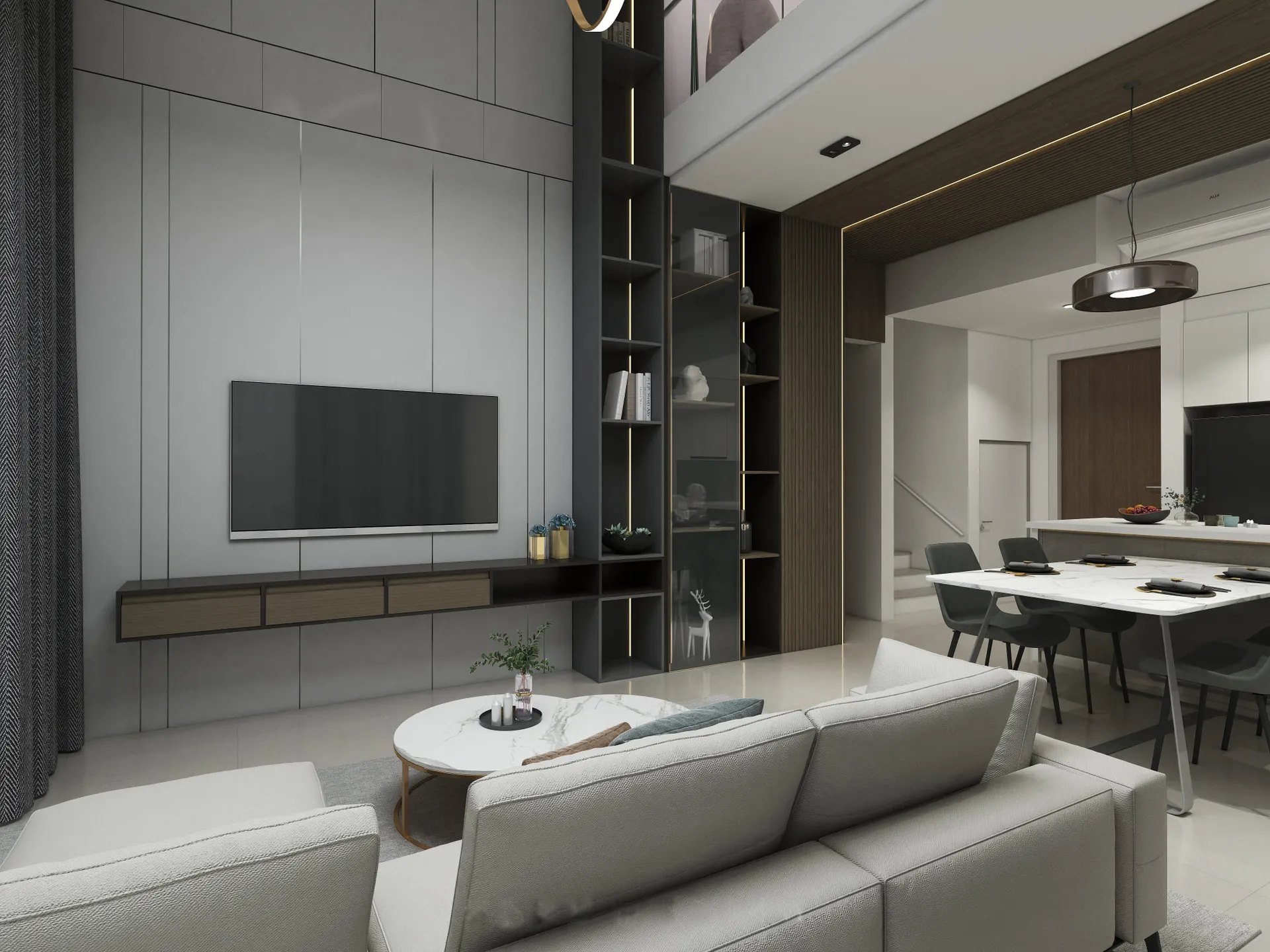 Interior Design + Styling (2 storey Terrace House)